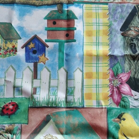 Garden Yard Banner Flag Curtain - Picture 6 of 8